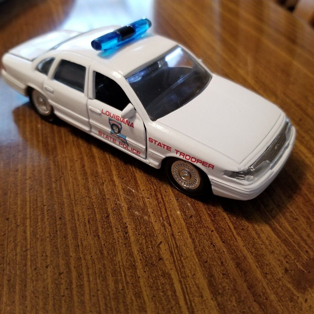 Louisiana State Police Road Champs die cast police car 1:43 scale